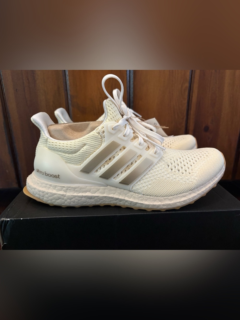 NWT Adidas Women’s Ultraboost Sneakers - Cream